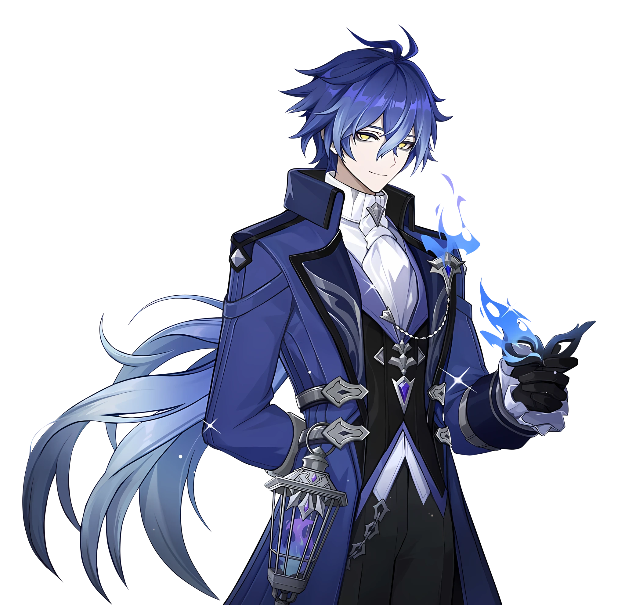 flins wearing a suit